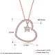 925 подвесные стерлингового серебра ожерелья NJEW-BB31551-P-7