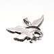 Aigle / faucon breloque rétro 304 acier inoxydable gros pendentifs STAS-F011-05-2