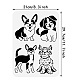 BENECREAT Dog Pattern Stencil DIY-WH0422-0015-2