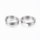 304 anelli portachiavi in ​​acciaio inox STAS-H413-04P-B-2