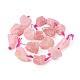 3 шт. Бусины из натурального розового кварца G-FS0001-49-3
