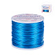 BENECREAT 18 Gauge(1mm) Aluminum Wire 492 FT(150m) Anodized Jewelry Craft Making Beading Floral Colored Aluminum Craft Wire - DeepSkyBlue AW-BC0001-1mm-07-2