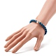 Synthetic Hematite Bracelet for Men Women BJEW-JB06698-4