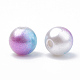 Perles en acrylique de perle d'imitation X-MACR-N001-01-2