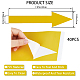 Craspire 20 set di etichette adesive con freccia autoadesive in PVC DIY-CP0009-42A-2