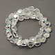Electroplated Glass Beads EGLA-S040-4-2