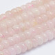 Chapelets de perles en morganite naturelle G-L478-09-6mm-1