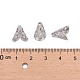 Apetalous 316 Surgical Stainless Steel Cone Bead Caps STAS-M257-02-4
