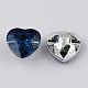 1-Hoyo Taiwán acrílico diamante de imitación botones del corazón BUTT-F017-25mm-17-2