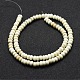 Chapelets de perles en howlite naturelle TURQ-F008-03-6x3.5mm-2