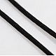 Cordons fil de nylon tressé rond de fabrication de noeuds chinois de macrame rattail NWIR-O001-10-2