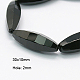 Natural Black Onyx Beads Strands G-E039-1-30x10mm-1
