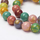 Chapelets de perles en jade Mashan naturel X-G-P232-01-D-8mm-1