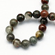 Natural African Bloodstone Beads Strands G-S184-6mm-2