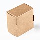 Прямоугольная складная креативная подарочная коробка из крафт-бумаги CON-B002-04B-02-6