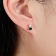 Boucles d'oreilles œil de cheval en zircone cubique LS2614-7-2