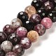Chapelets de perles en tourmaline naturelle G-K345-A01-02-1
