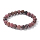 Perles de rhodonite naturelles étendent bracelets&nbsp;BJEW-F380-01-B16-6