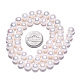 Fili di perle di perle d'acqua dolce coltivate naturali PEAR-N016-08A-6