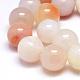 Chapelets de perles d'agate naturelle G-P192-01D-3