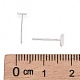 Accessoires de goujon d'oreille en argent pur X-STER-A003-103C-4