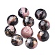 Cabochon Rhodonite naturale&nbsp;G-P393-R68-12MM-1