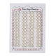 Perle di perle d'acqua dolce coltivate naturali di grado aaa PEAR-R008-7-7.5mm-01-1