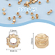 Perles de laiton passe-temps KK-HY0003-33-2