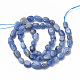 Chapelets de perles en cyanite / cyanite / divalent naturel G-S290-01-2