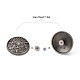 Bagage cuir ceinture alliage artisanat rivet solide vis PALLOY-WH0017-02ASP-2