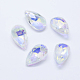 Faceted Glass Pendants GLAA-F069-S-A06-1