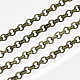 Soldered Brass Coated Iron Rolo Chains CH-S125-08A-AB-2