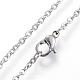 304 Stainless Steel Pendant Necklaces NJEW-G279-02P-3