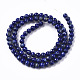 Chapelets de perles en lapis-lazuli naturel G-R465-22A-2