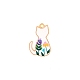Pendentifs d'émail en alliage&nbsp;PW-WG2F215-05-1