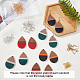 Kit per la creazione di orecchini pendenti fai da te olycraft DIY-OC0005-87-4