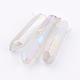 Electroplated Natural Quartz Crystal Graduated Beads Strands G-P315-A10-2