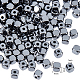 OLYCRAFT 500Pcs Grade A Natural Hematite Beads Gemstone Non-Magnetic Metal Cube Beads Strand for Necklace Pendant Jewelry Making DIY Crafts -4x4mm G-OC0002-02-2