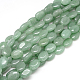 Pierres précieuses naturelles perles aventurine verte brins G-L164-A-04-1