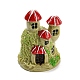 Mini maison champignon miniature en résine MIMO-PW0001-201C-1