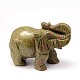 Natural Unakite 3D Elephant Home Display Decorations G-A137-B01-12-1