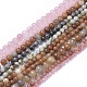 Chapelets de perles en pierre gemme naturelle G-F591-03-3