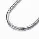 304 Stainless Steel Snake Chain Bracelets BJEW-H491-01P-2