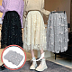 Polyester-Stickstoff mit Blumenmuster&nbsp;DIY-WH0888-486A-5
