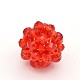 Прозрачные стеклянные кристаллы круглые плетеные бусины X-GLAA-A034-6mm-A03-1