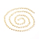 Chaîne de perles en pâte polymère faite à la main AJEW-JB00999-02-1