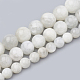 Brins de perles de pierre de lune arc-en-ciel naturel G-S333-6mm-002-2