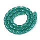 Abalorios de vidrio jade de imitación hebras&nbsp;GLAA-T028-14J-A04-2