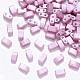 2-Hole Baking Painted Glass Seed Beads SEED-S031-M-599-1