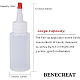 Benecreat 20パック2オンス（60ml）プラスチックスクイーズディスペンシングボトル、赤いチップキャップ付き-工芸品に最適  アート  グルー  多目的 DIY-BC0009-04-3